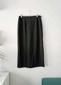 czarna długa spódnica XL