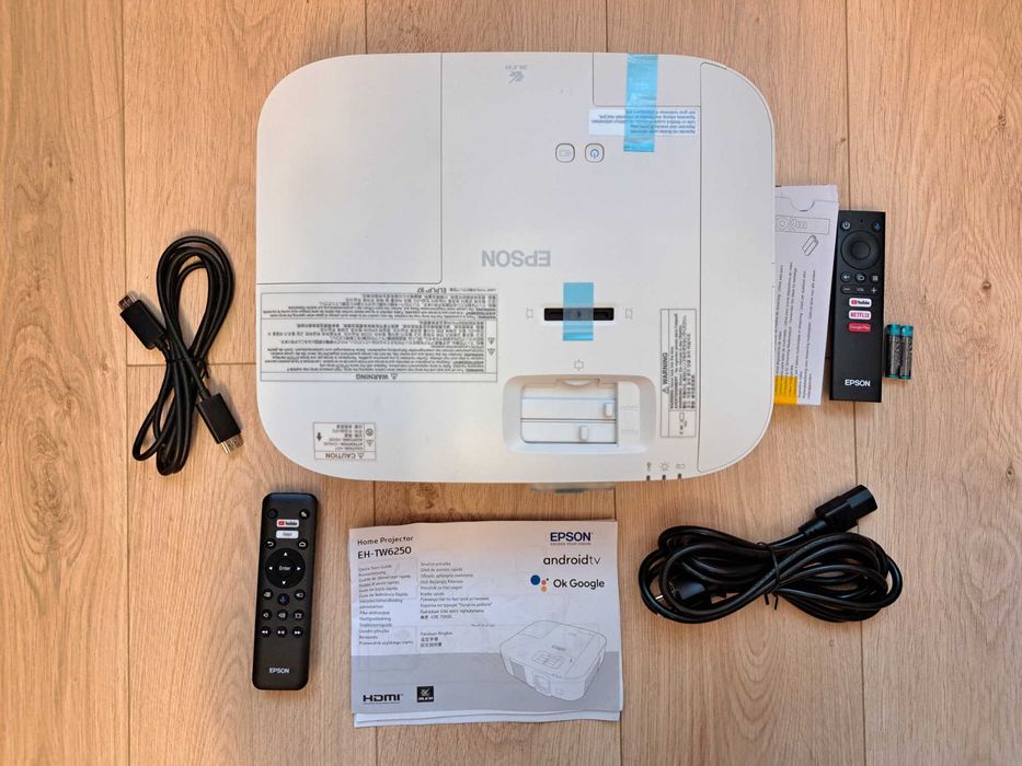 Projektor EPSON EH-TW6250 4K UHD (3840 x 2160), 2800 ANSI lumen, Wi-Fi