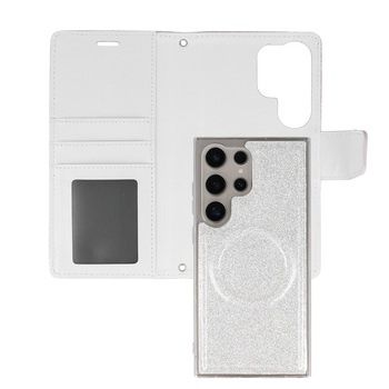 Liavec Glitter Magsafe Book Case do Samsung Galaxy S22