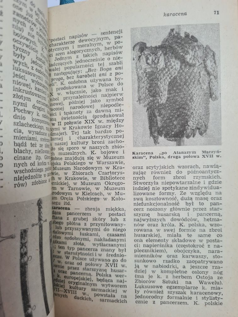 1000 słów o broni białej i uzbrojeniu ochronnym