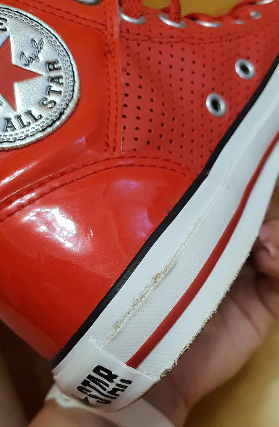 Кеды Converse(кожа)40р.26,3см
