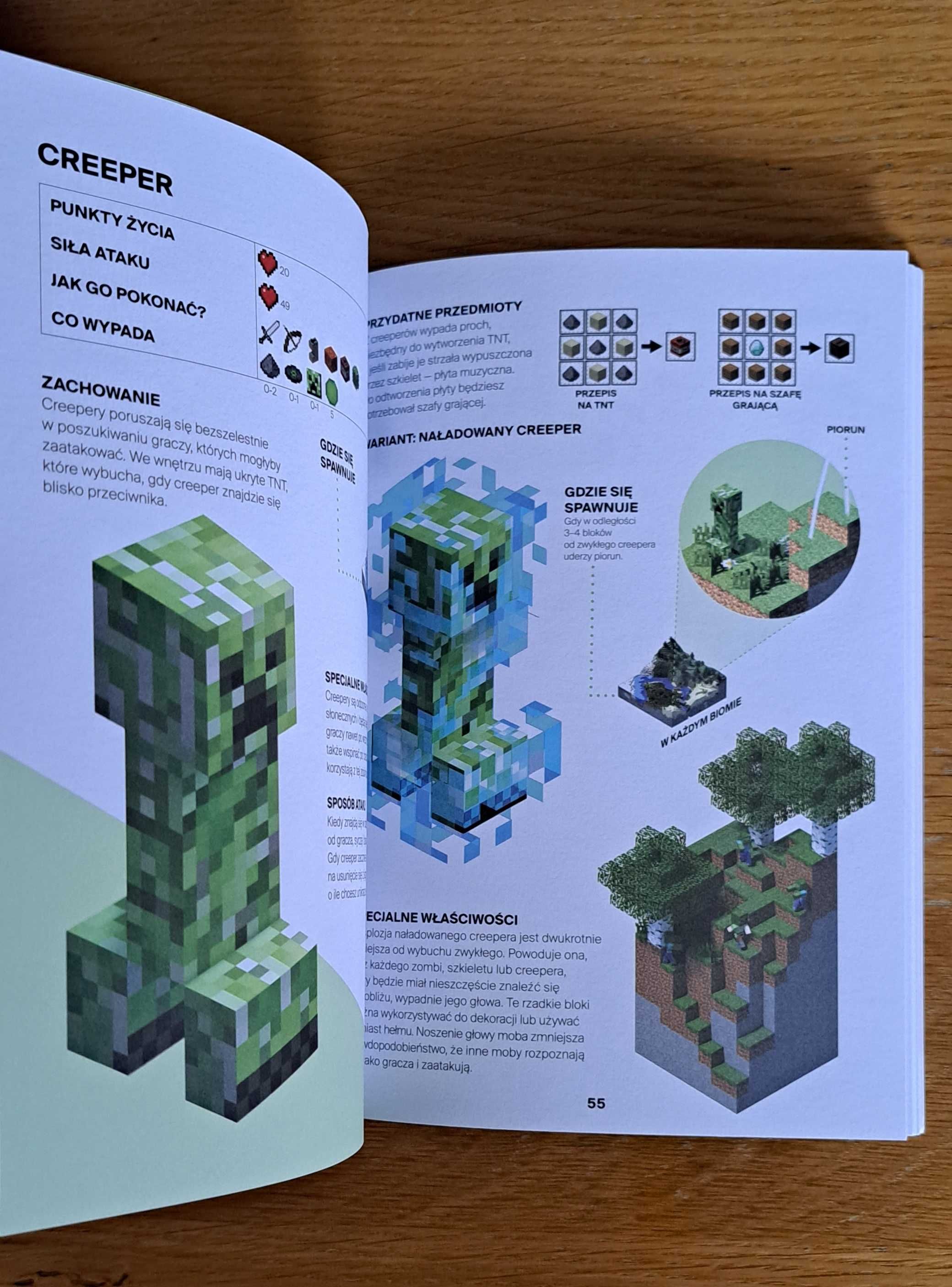 Minecraft Kolekcja podręczników gracza (4 książki)