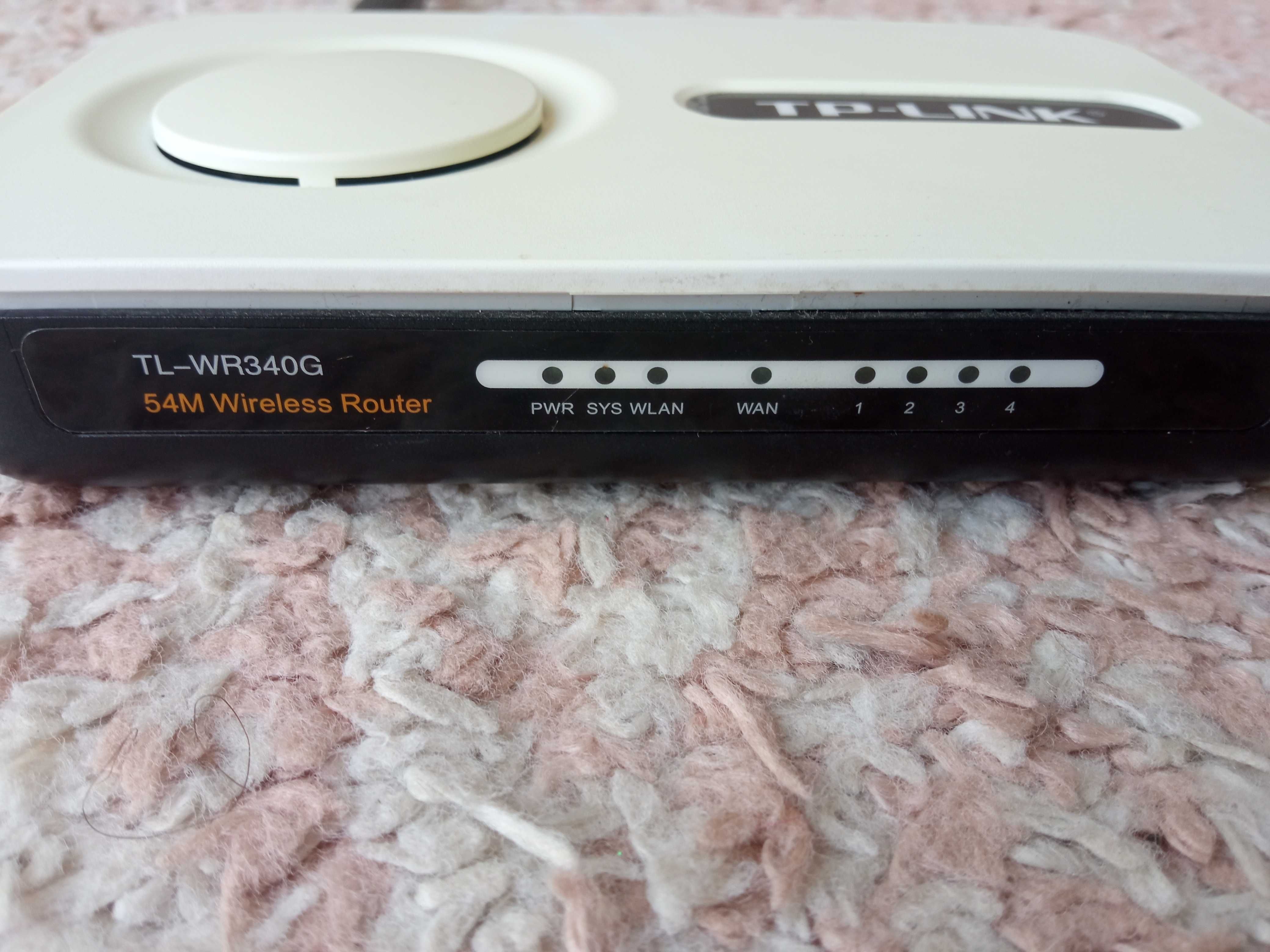 Router TP LINK model TL-WR340G