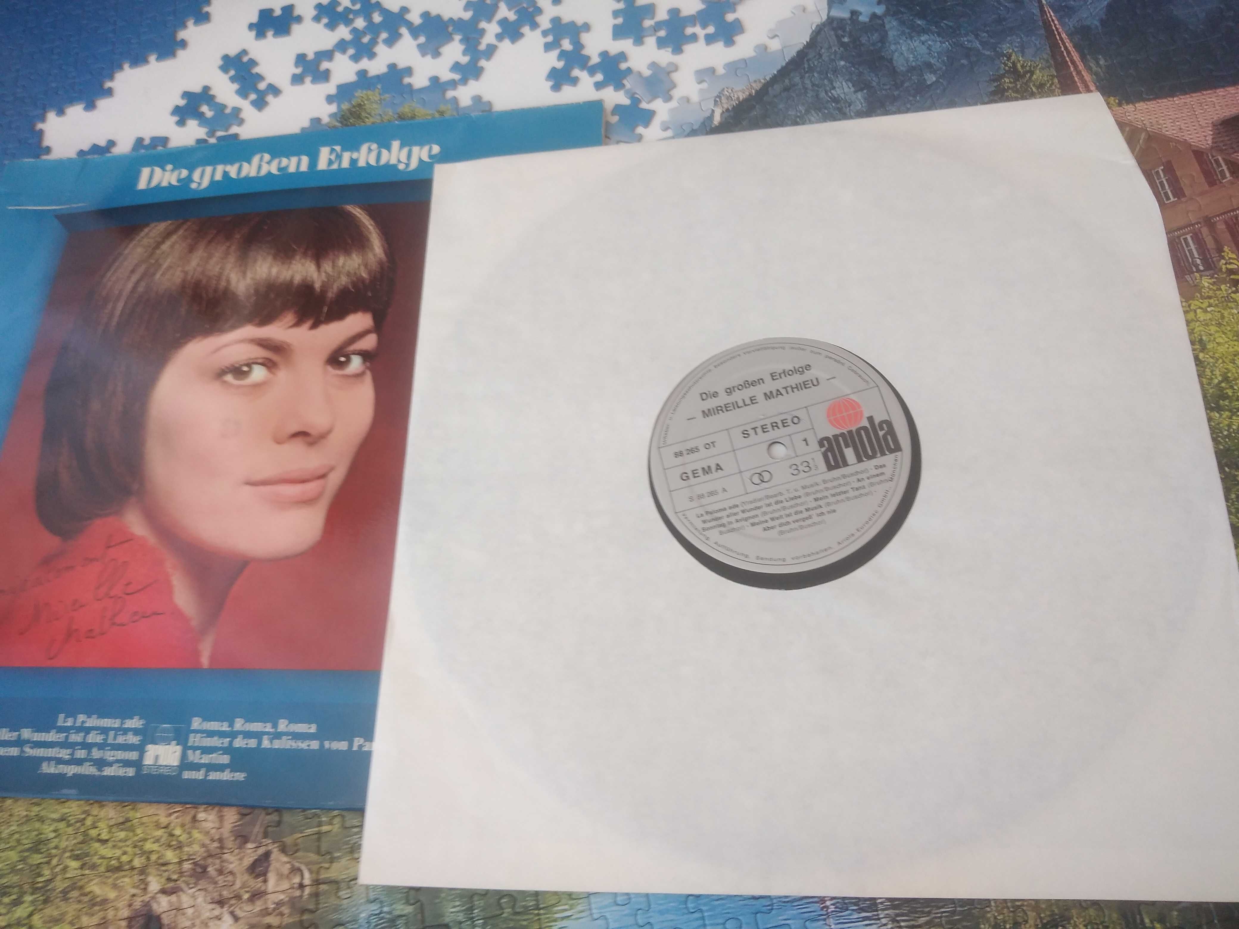 Płyta winylowa Mireille Mathieu die groben erfolge