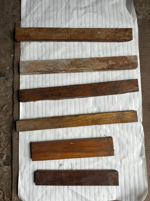 паркет б/у, дуб, ясен, на клею