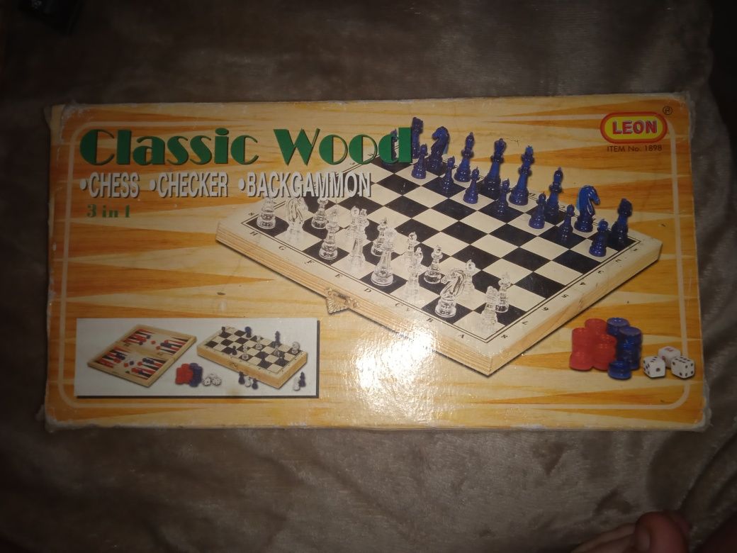 Шахмати дерев'яні 30×15