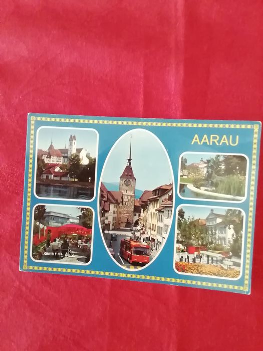 Postal da Suíça, antigo