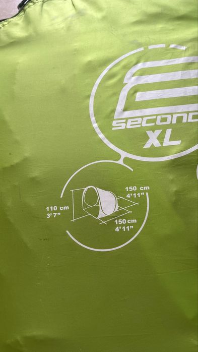 Tenda Quechua 2 Seconds XL para 2 pessoas com saco transporte