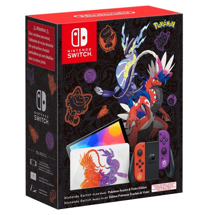 Nintendo Switch Oled Pokemon Scarlet and Violet