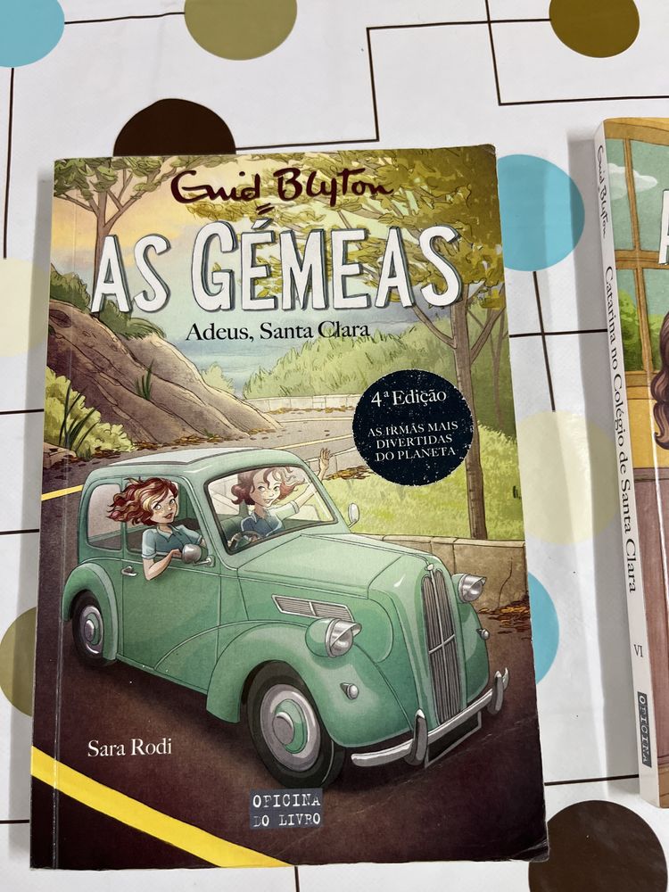 Livros coleção As gémeas