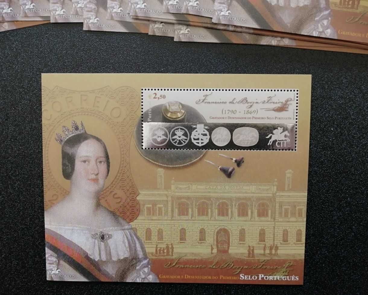 50 blocos CTT selo holograma 2003 venda abaixo do facial Oportunidade!