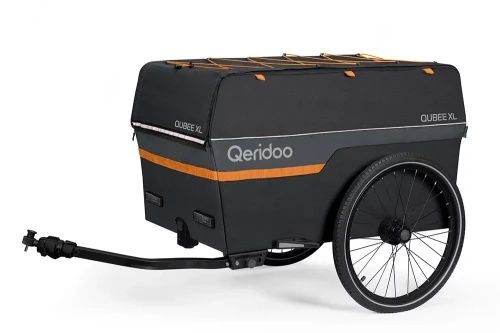 Qeridoo Qubee XL w zestawie z ręcznym dyszlem przyczepka rowerowa