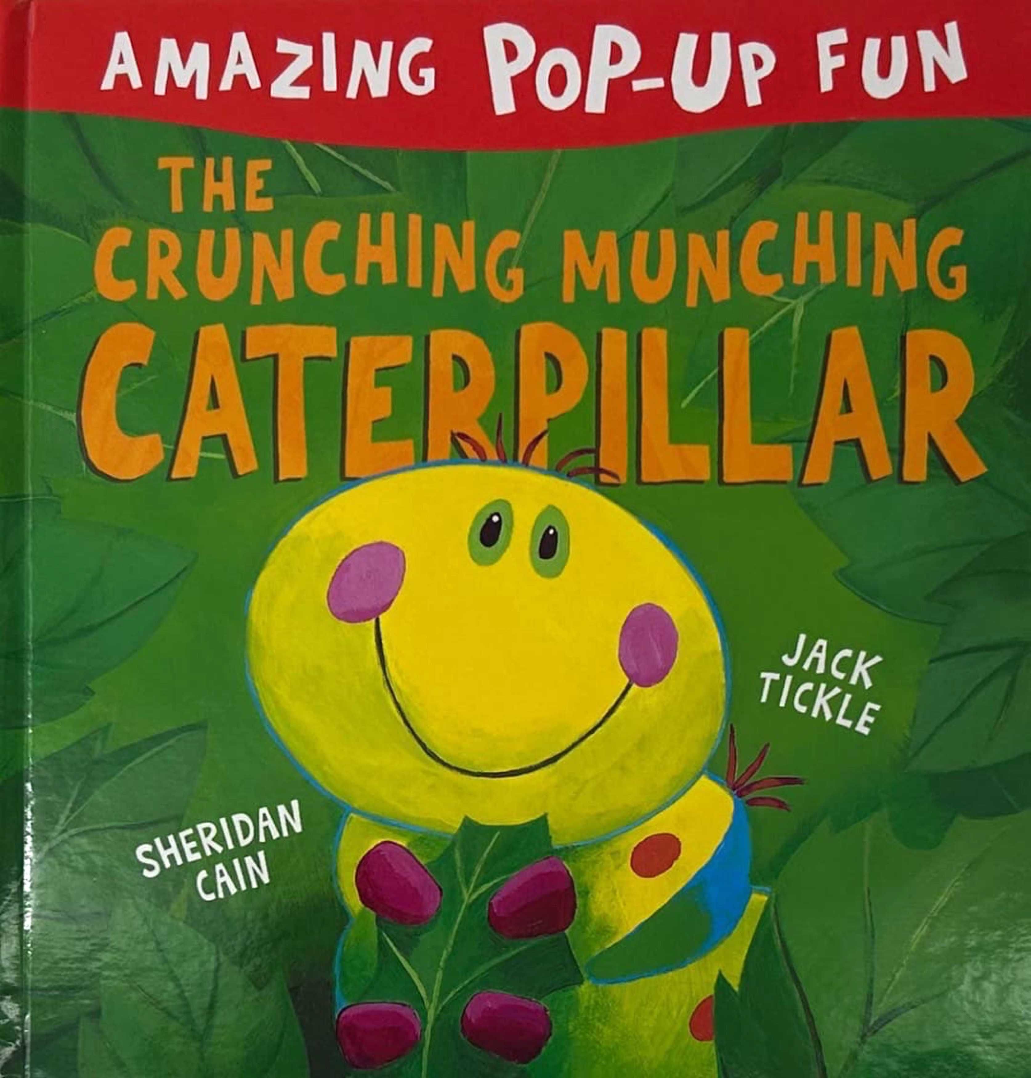 The Crunching Munching Caterpillar Pop-up z wyskakującymi elementami