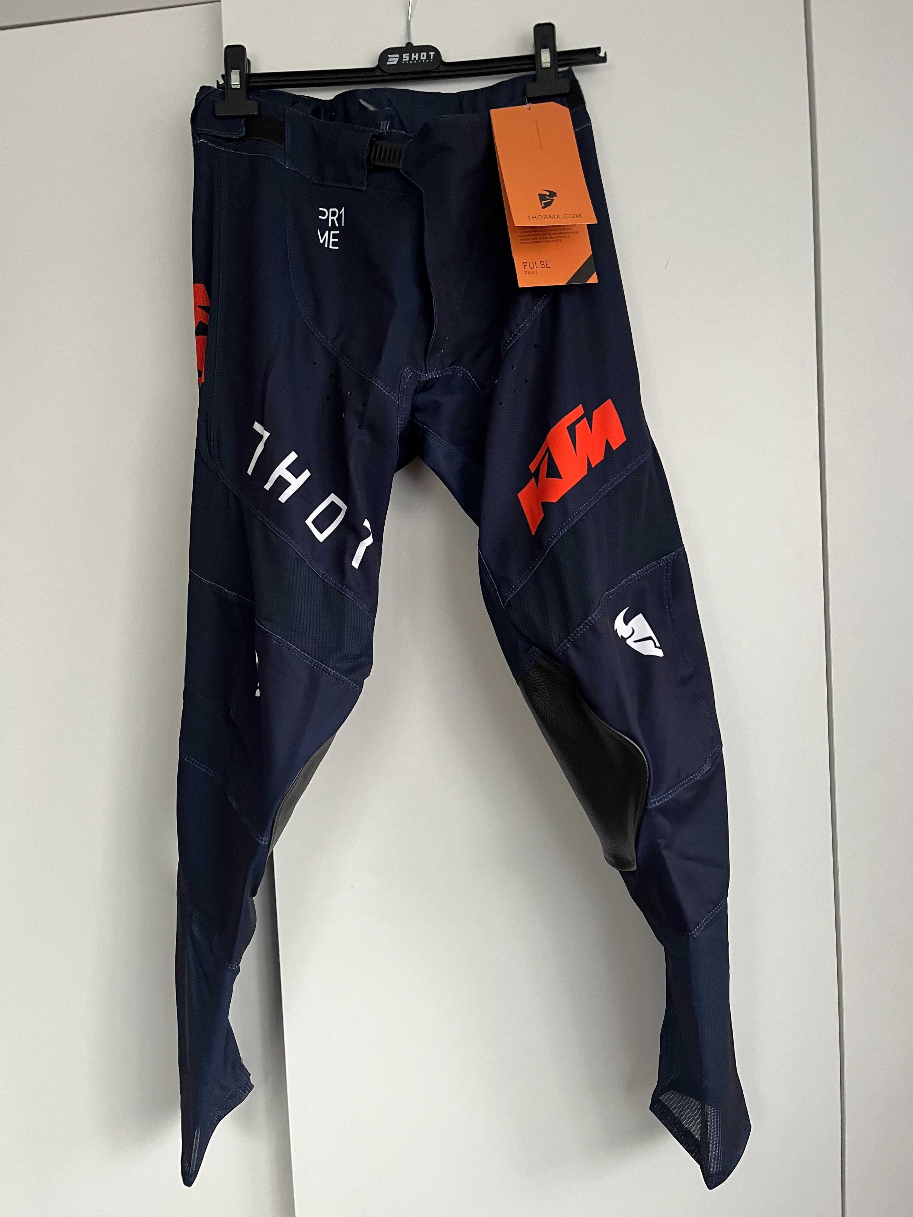 Strój THOR Pulse MX Navy (KTM RedBull Factory)(cross,quad,enduro,mtb)