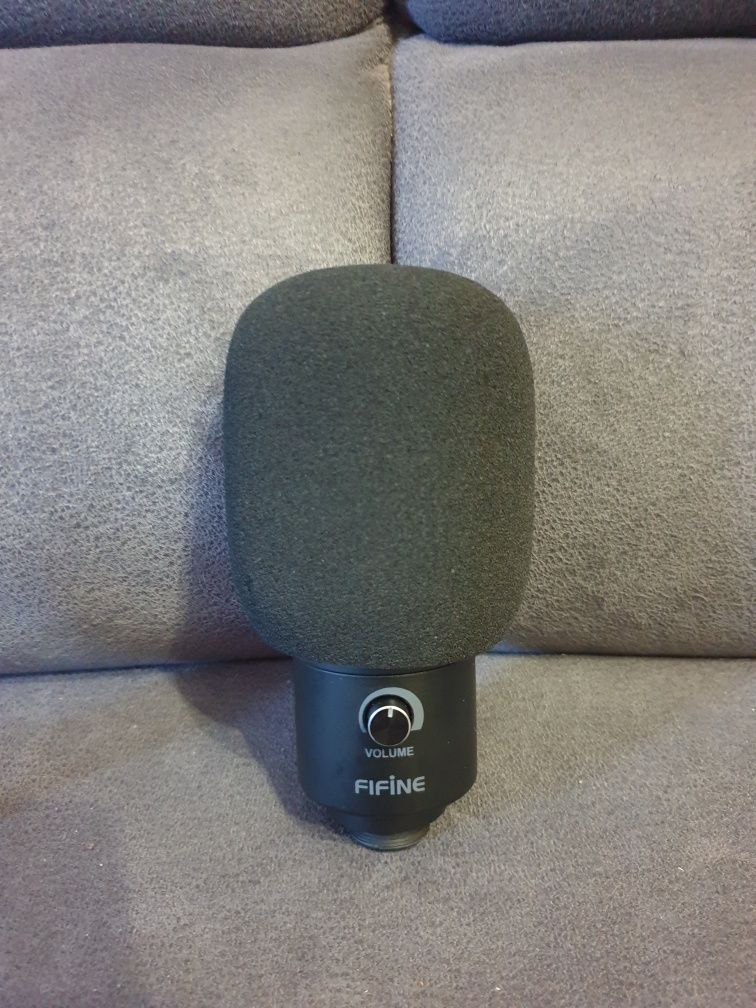 USB мікрофон Fifine T669 + повний набір (поп-фільтр, нога, павук)