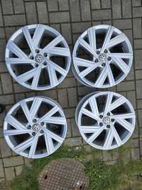 Oryginalne felgi VW Golf VII VIII 18" 7.5j et51 Bergamo