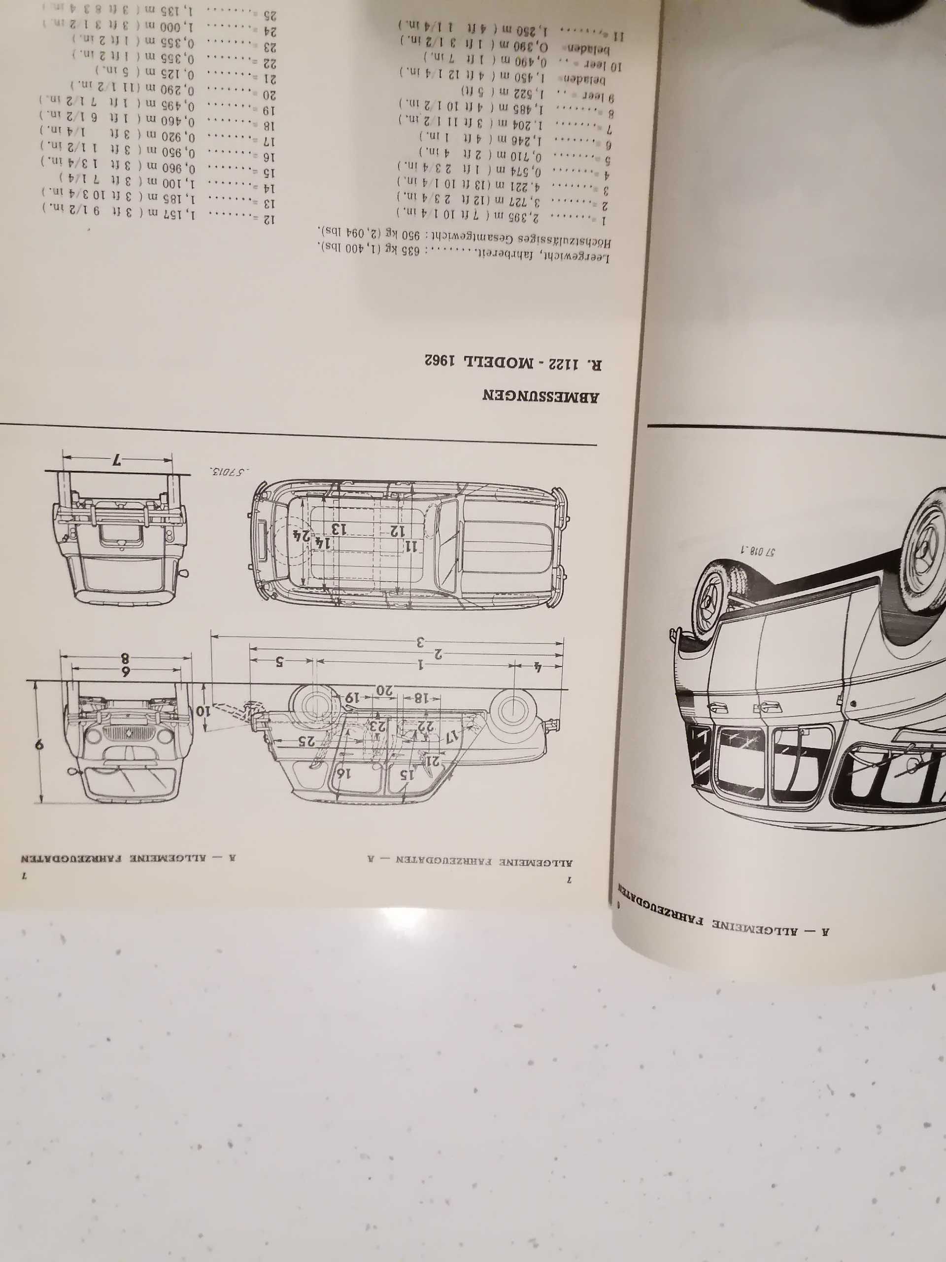 RENAULT R. 1120, R. 1121, R. 1122, R. 2102 - instrukcja napr serwisowa