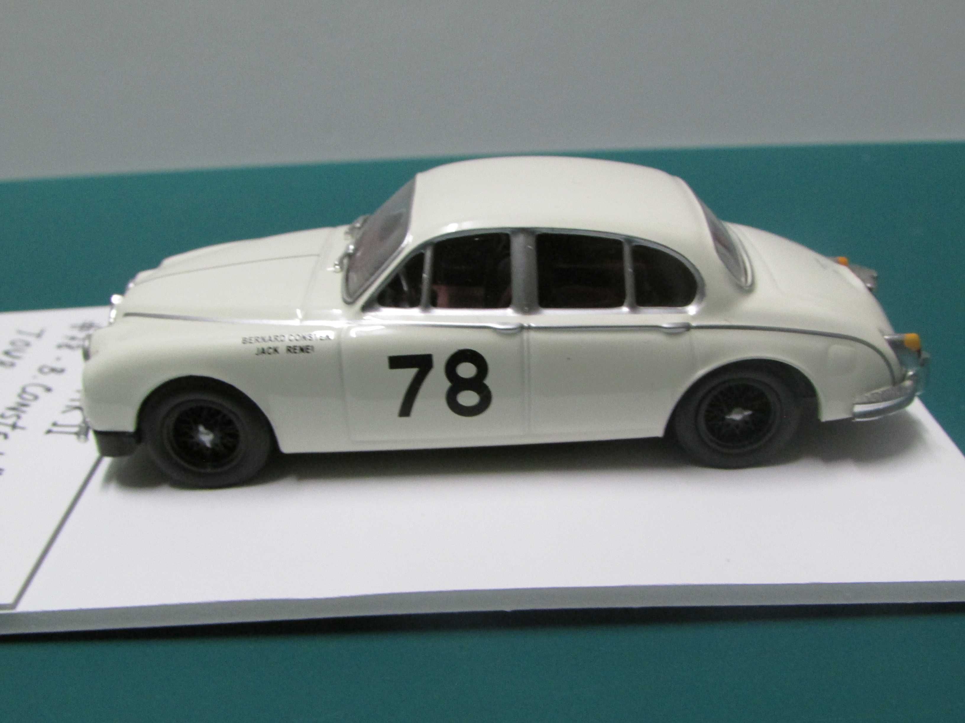 Jaguar MK II #78 - vencedor Volta à França 1960 - Miniatura esc 1/43