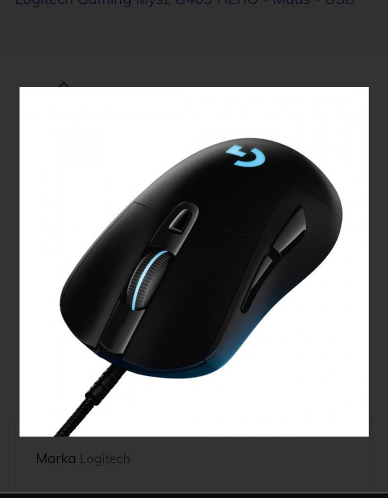 Logitech Gaming Mysz G403