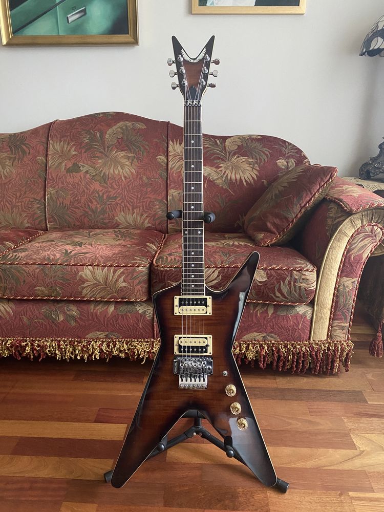 Gitara elektryczna Dean ML Made in Czech Republic Floyd Trans Brazilia