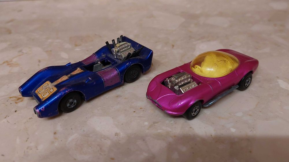 Resoraki modele aut Matchbox Lesney nr 36 i 61