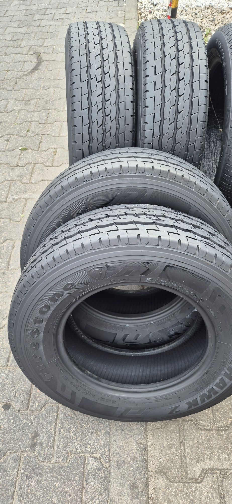 Para opon letnich Firestone 215 70r 15 C bus