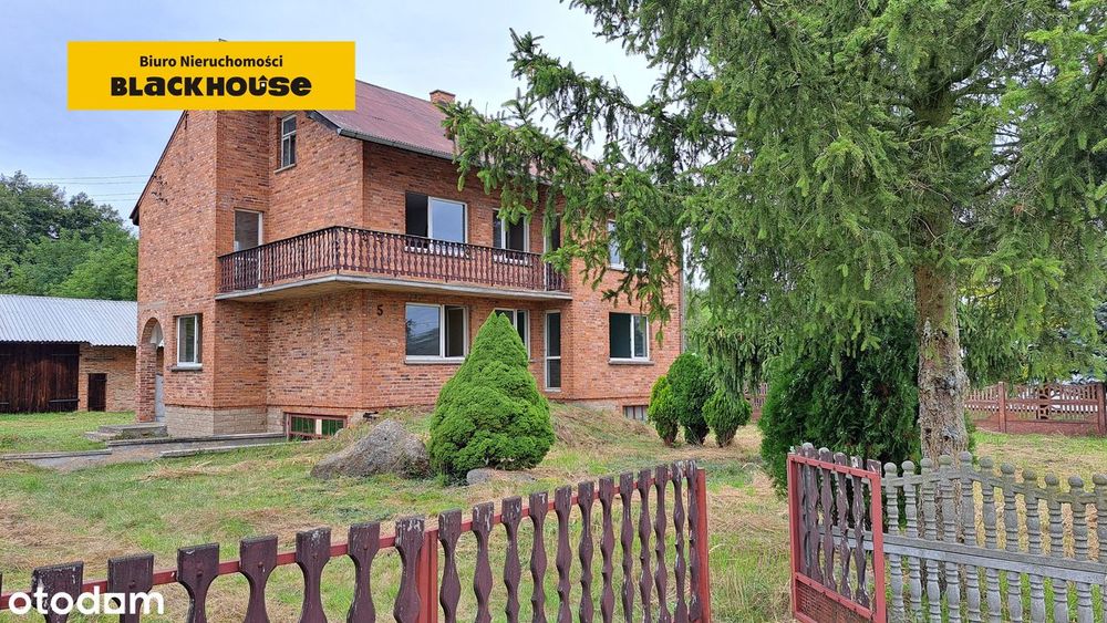 Przestronny dom dla rodziny lub inwestora z garażem –28 ar+strumień!!!