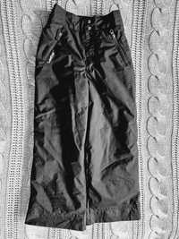 Czarne spodnie narciarskie Wed'ze na 8 lat (125-132 cm)
