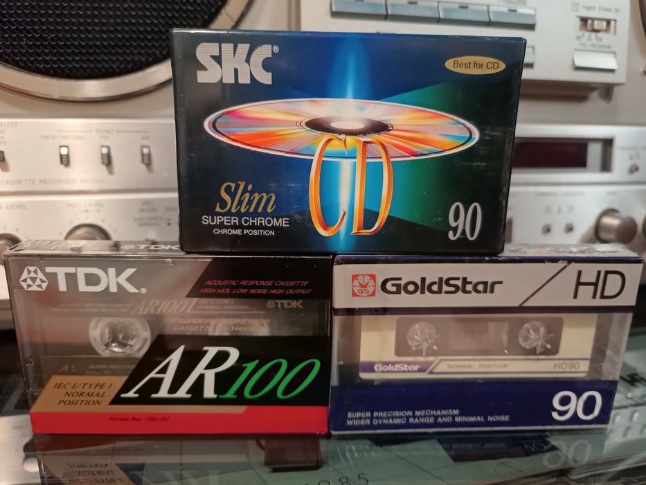 TDK. Goldstar . SKC . Кассеты.