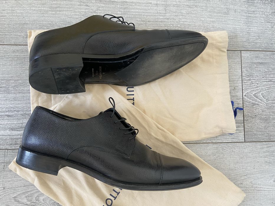 Louis Vuitton r. 45 buty meskie wizytowe polbuty pantofle