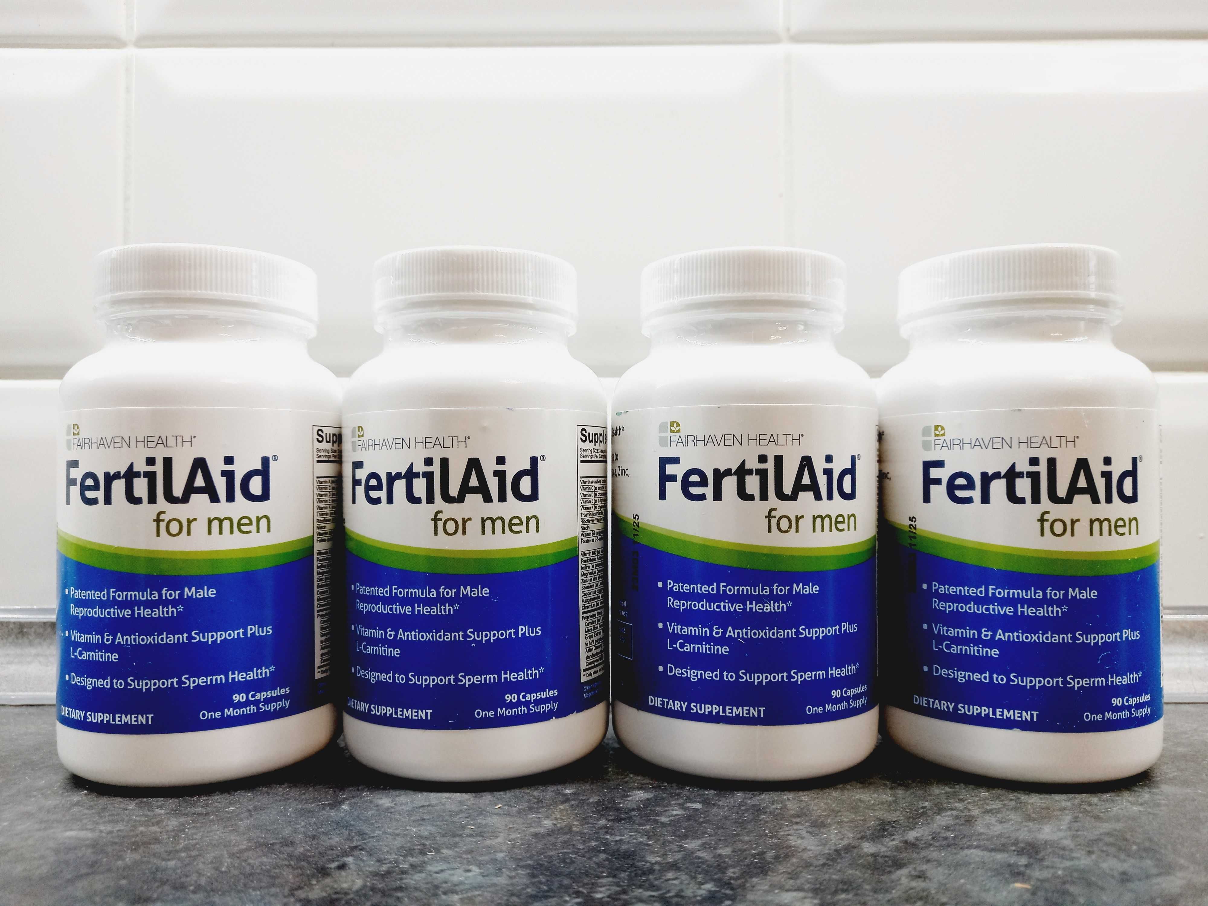 FertilAid for men (90 капс.), мужские витамины для фертильности