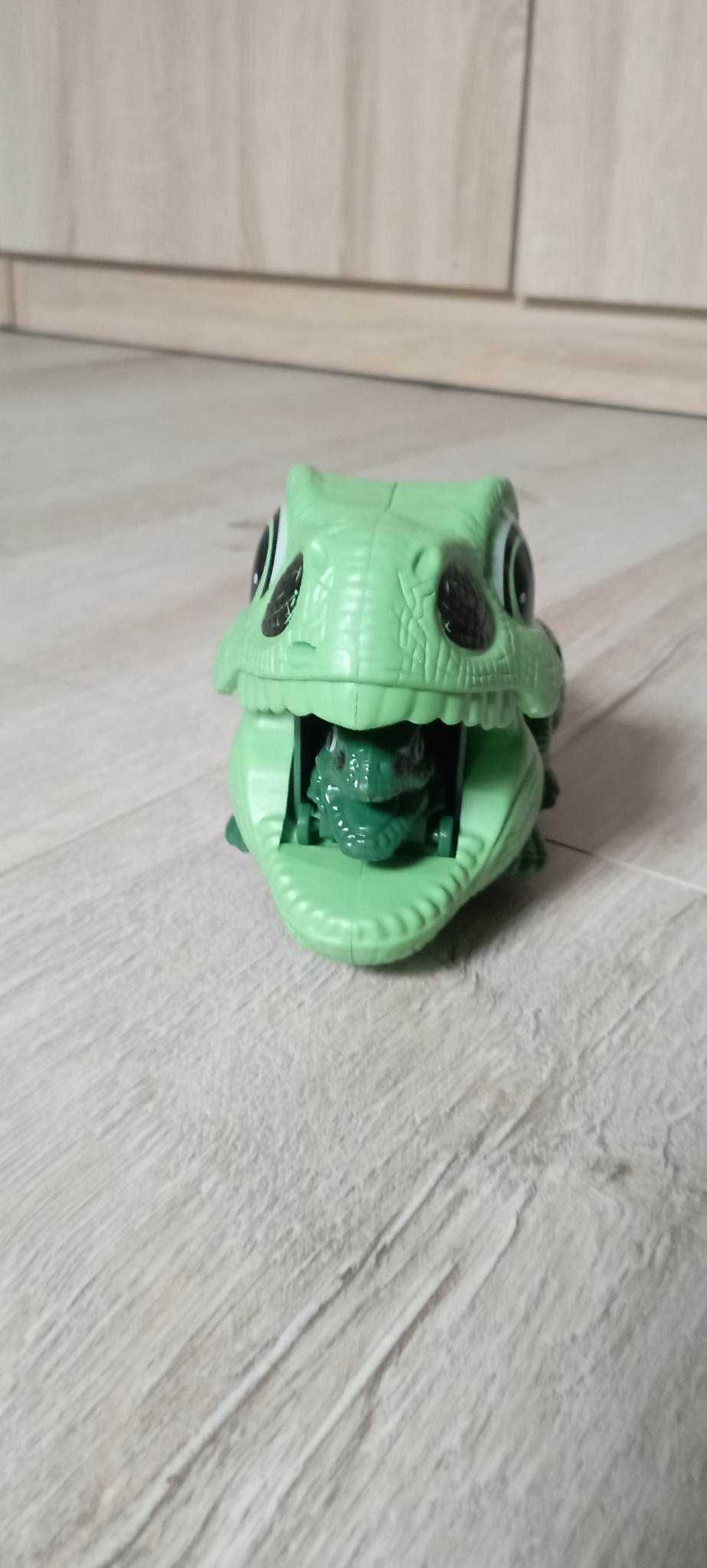 Zabawka dinozaur katapulta 2 w 1
