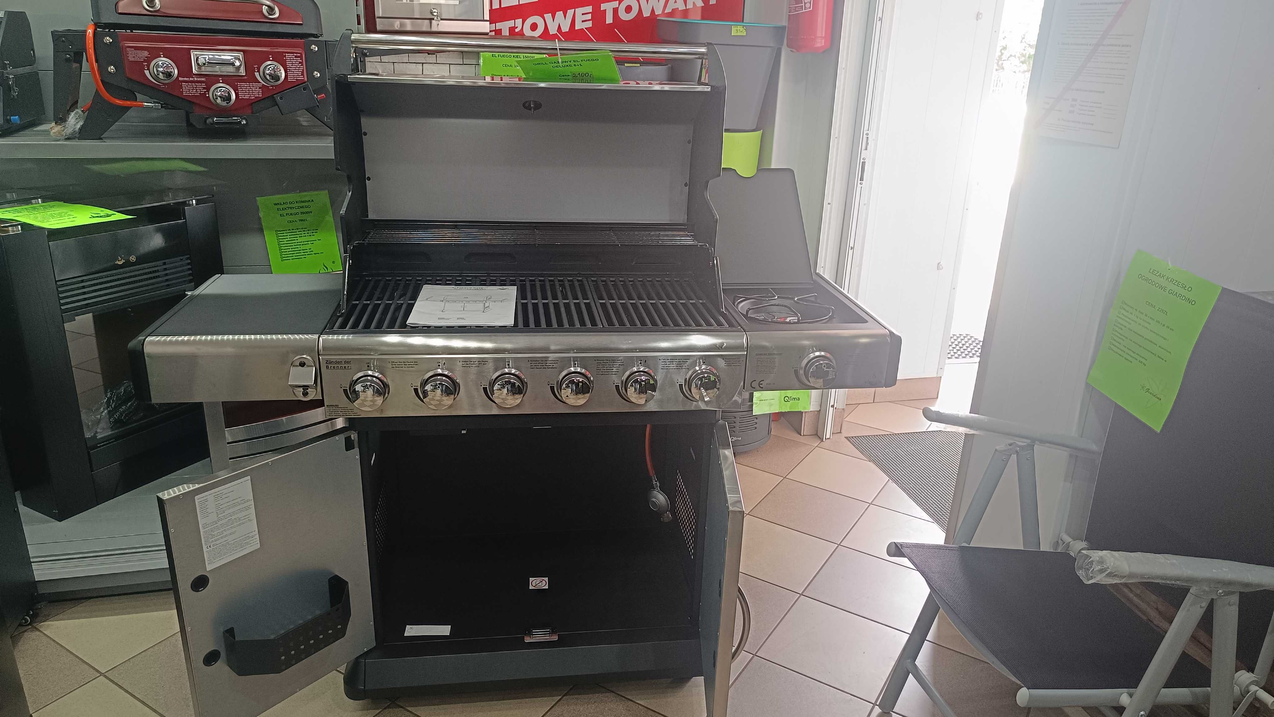 Grill gazowy EL FUEGO DELUXE