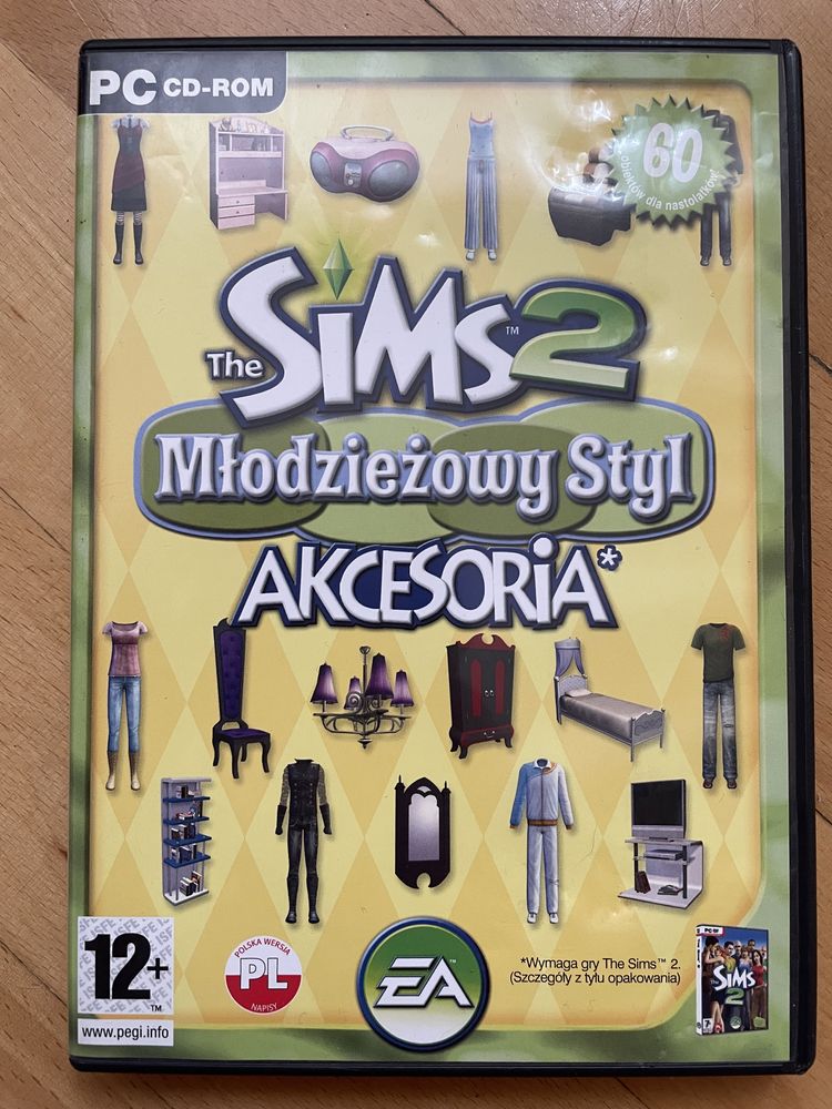 Sims 2 młodzieżowy styl