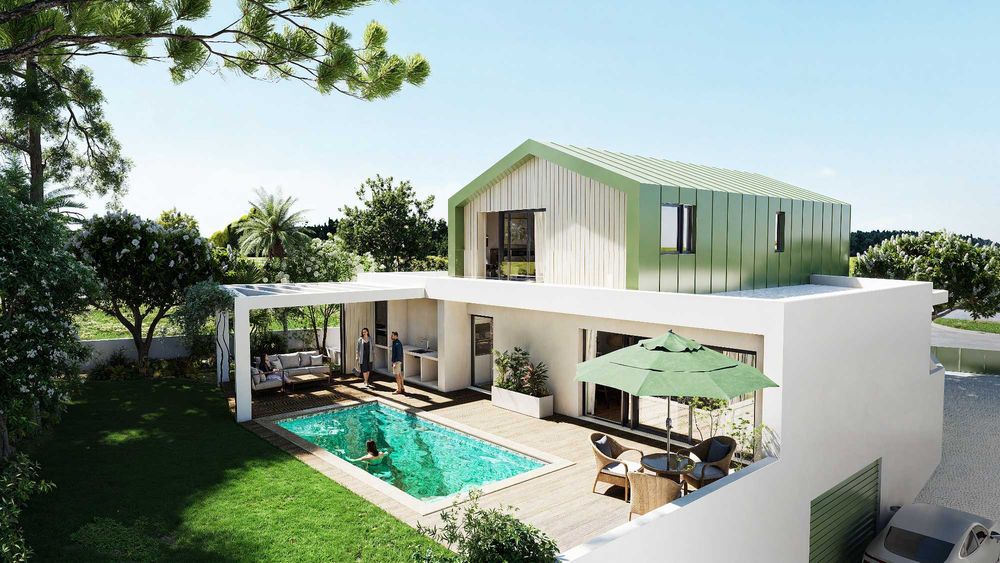 Moradia Nova em fase de construção