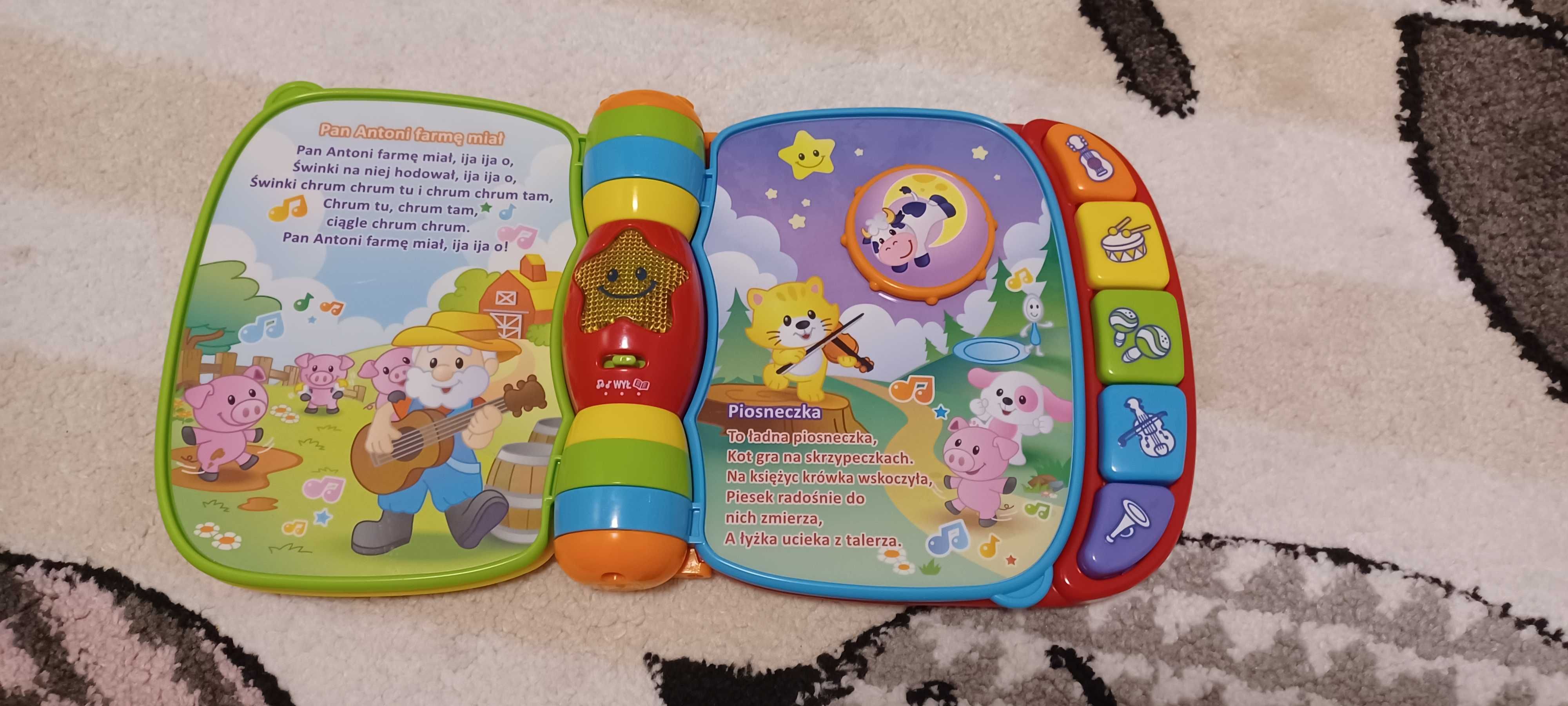 Ksiazeczka muzyczne opowiadanki vtech