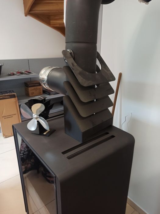 Теплообмінник на трубу димоходу 160mm