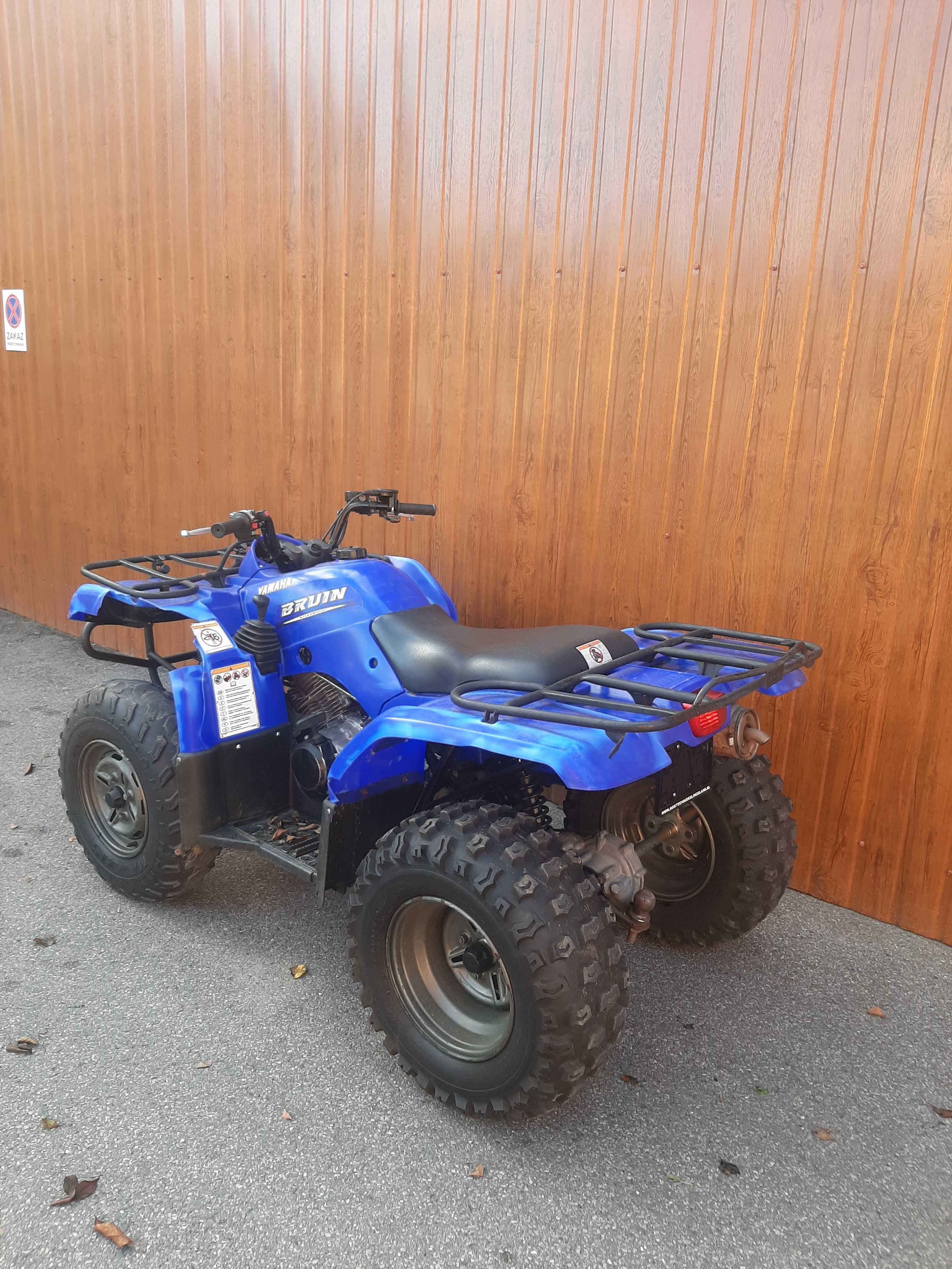 Quad Yamaha Bruin 350 Zarejestrowany