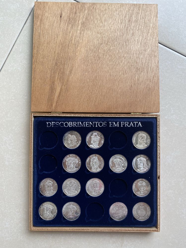 Descobrimentos em Prata, coleção JN (incompleta)