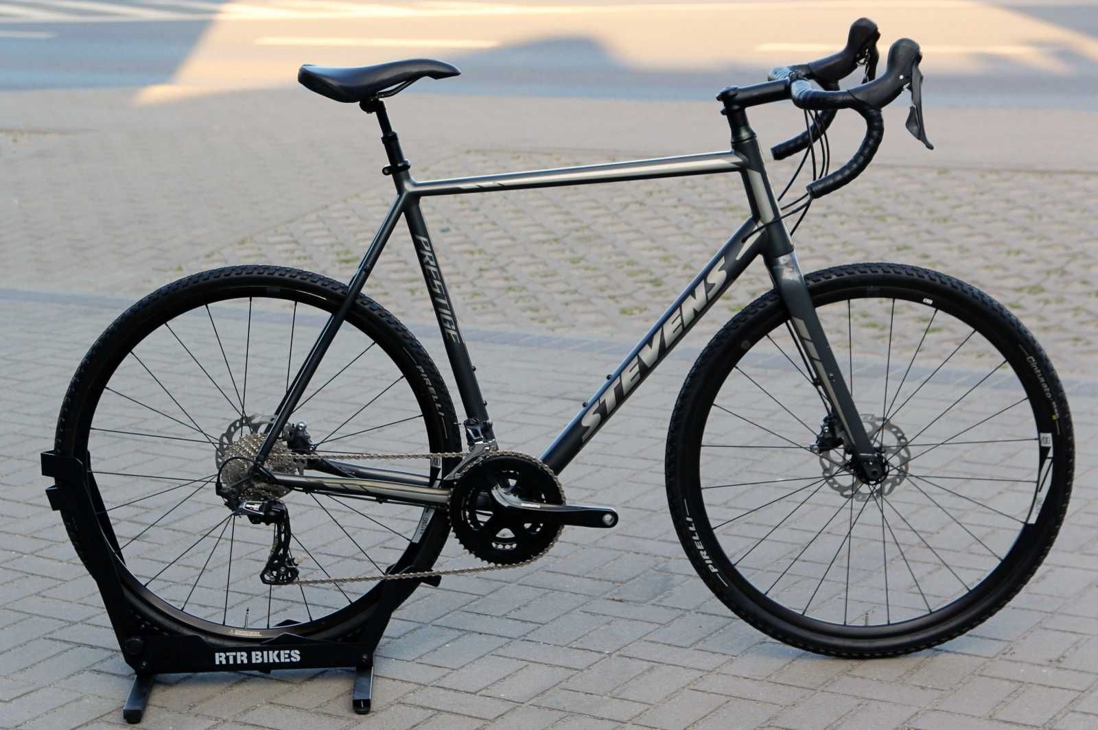 Rower gravel STEVENS PRESTIGE Disc, Shimano GRX 2x11, roz. 62