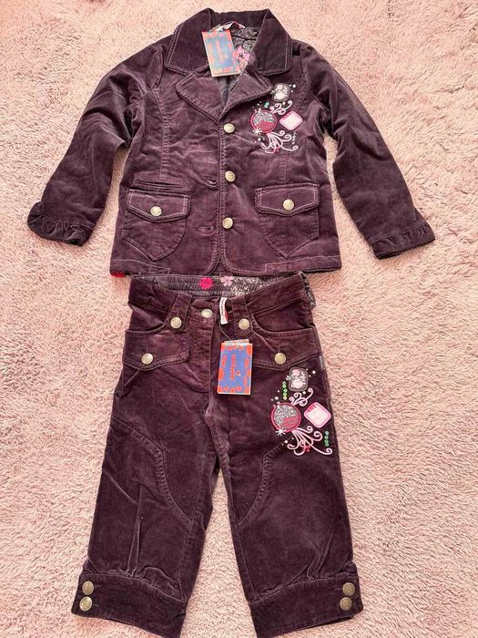 Костю вельвет 122 см