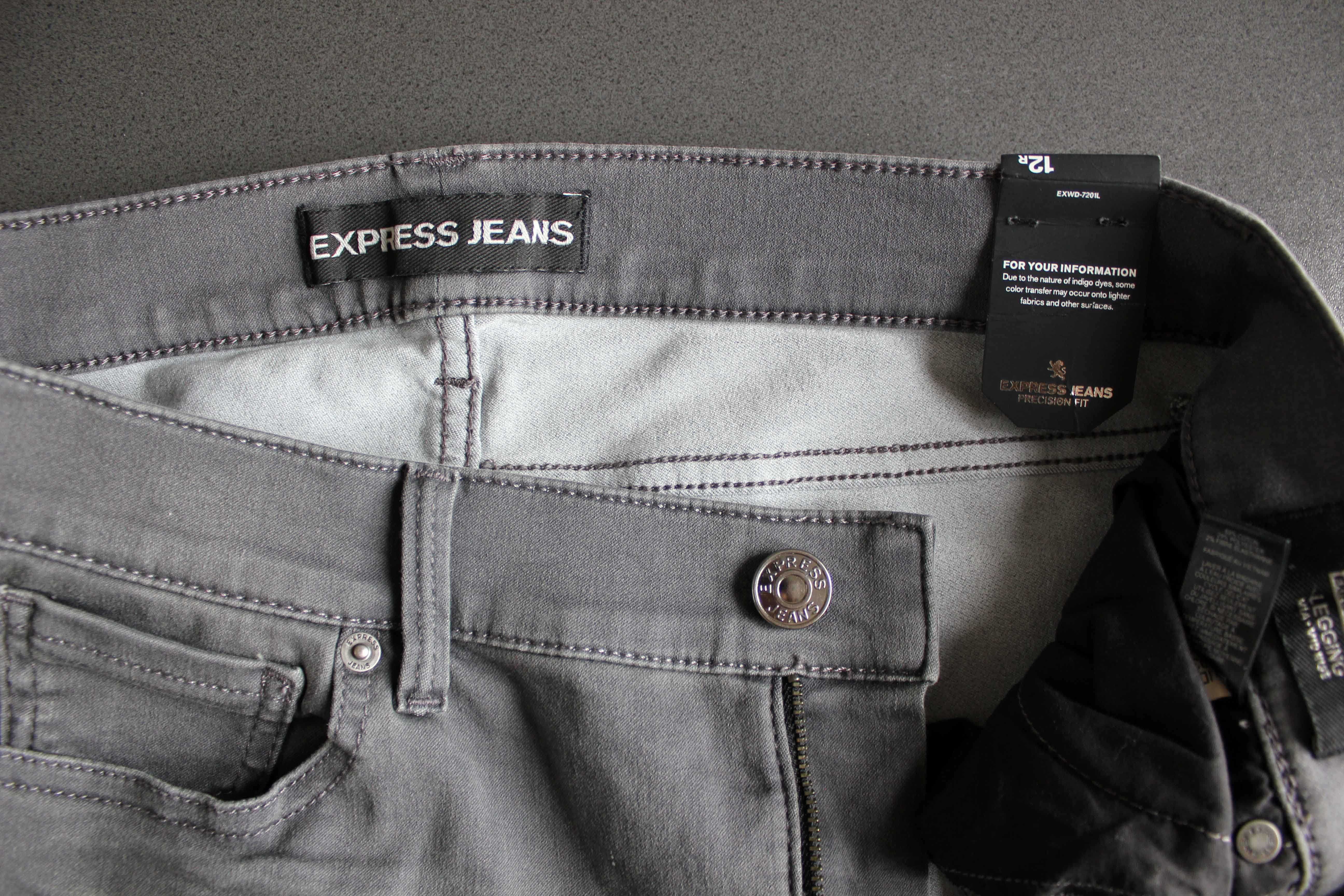 Джинсы жен. Express Jeans, США, размер 12 R (52-й), новые!