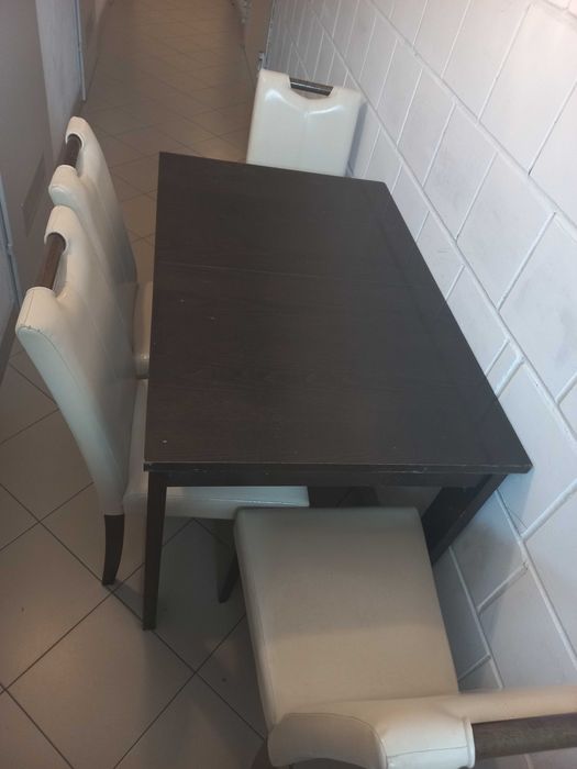 Stół, 4 krzesła BRW