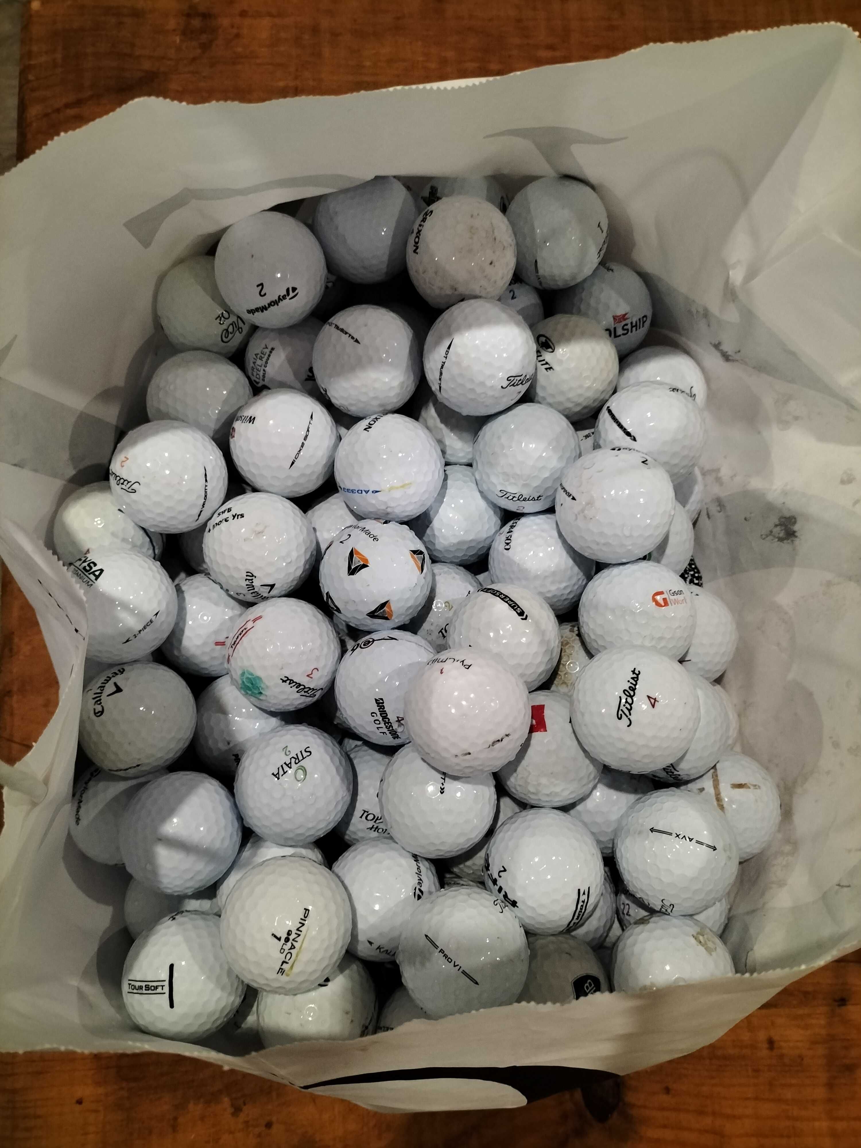 170 bolas de Golf, multimarcas