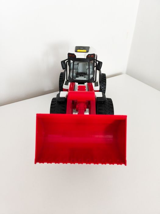 Duża koparka spychacz dla dziecka