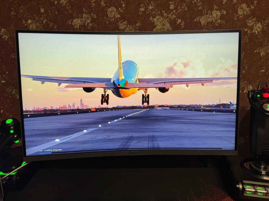 Продам монітор Samsung C27JG50QQI 144 Гц