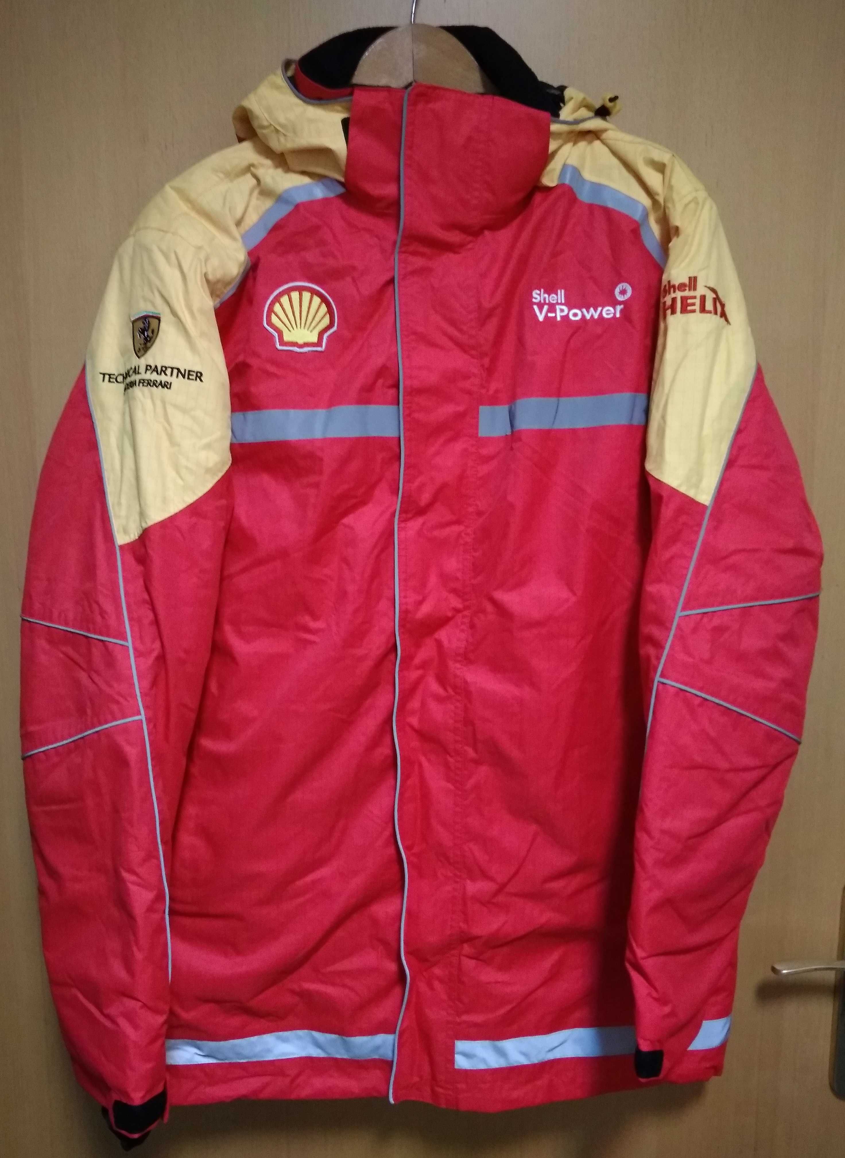 Kurtka z kapturem jesień/zima SHELL XL lub L unisex oryginał Ferrari