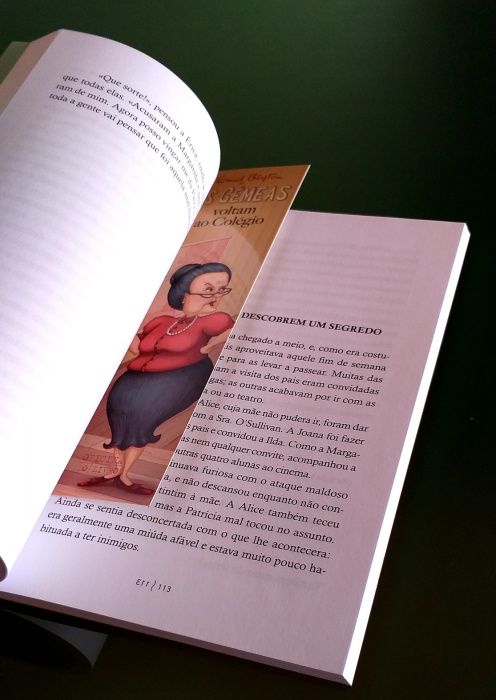 Livro "As Gêmeas" voltam ao Colégio NOVO