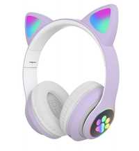Наушники навушники беспроводные с ушками Cat Ear STN-28