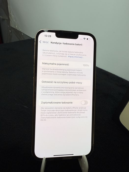 iPhone 13 Pro|Gold|100%|Super Stan|Zestaw